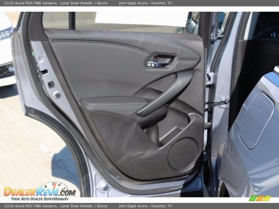 2018 Acura RDX FWD Advance Lunar Silver Metallic / Ebony Photo #16