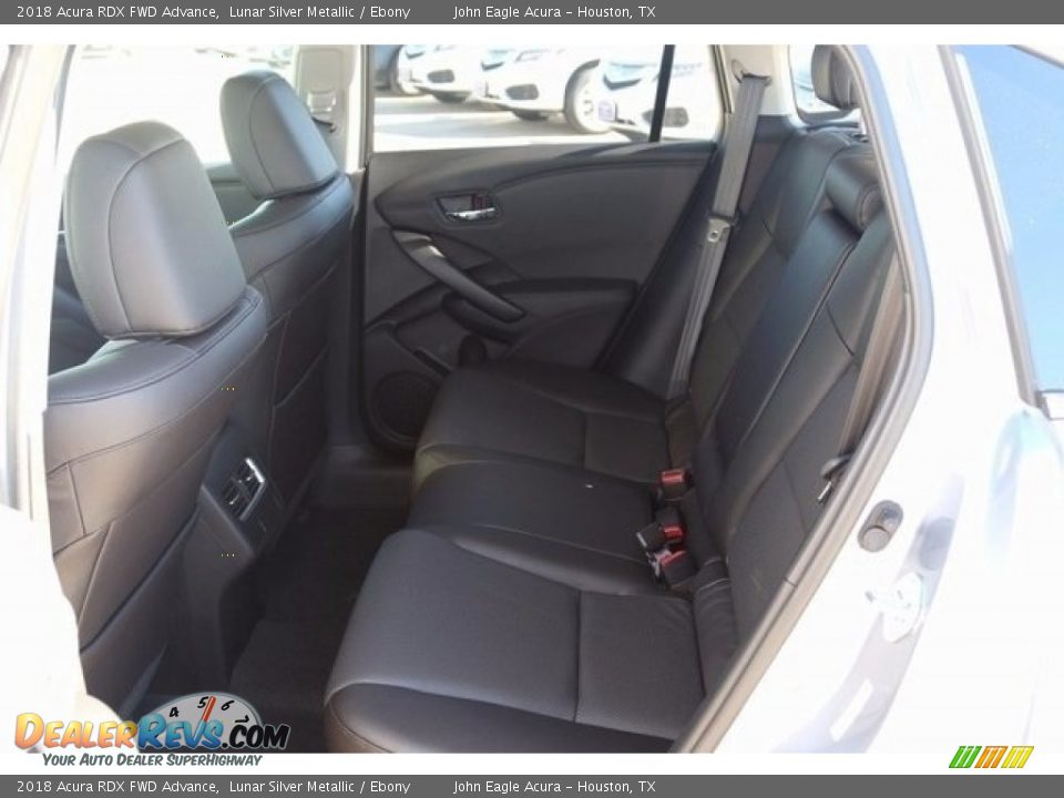 2018 Acura RDX FWD Advance Lunar Silver Metallic / Ebony Photo #17