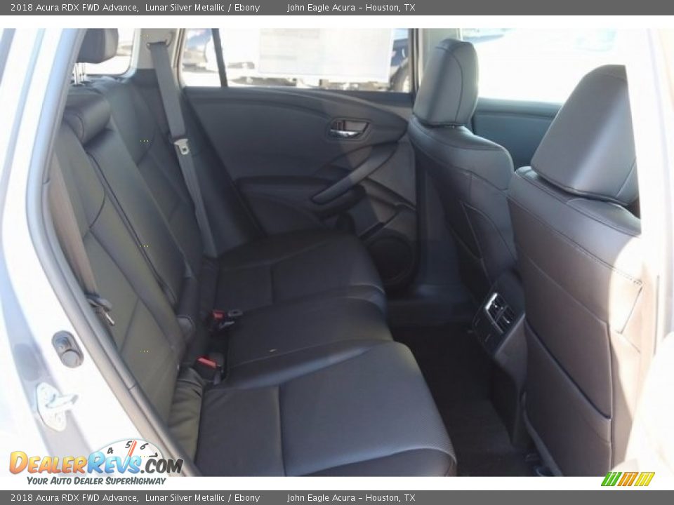 2018 Acura RDX FWD Advance Lunar Silver Metallic / Ebony Photo #21