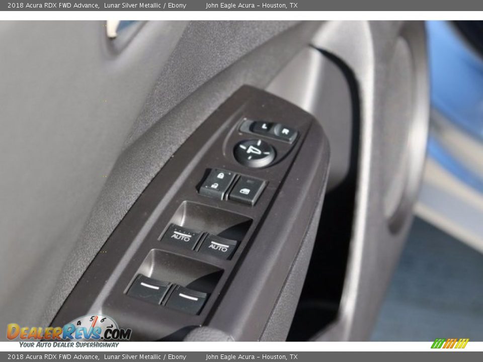 2018 Acura RDX FWD Advance Lunar Silver Metallic / Ebony Photo #25