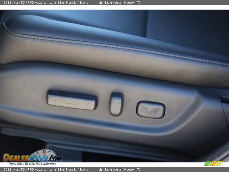2018 Acura RDX FWD Advance Lunar Silver Metallic / Ebony Photo #26