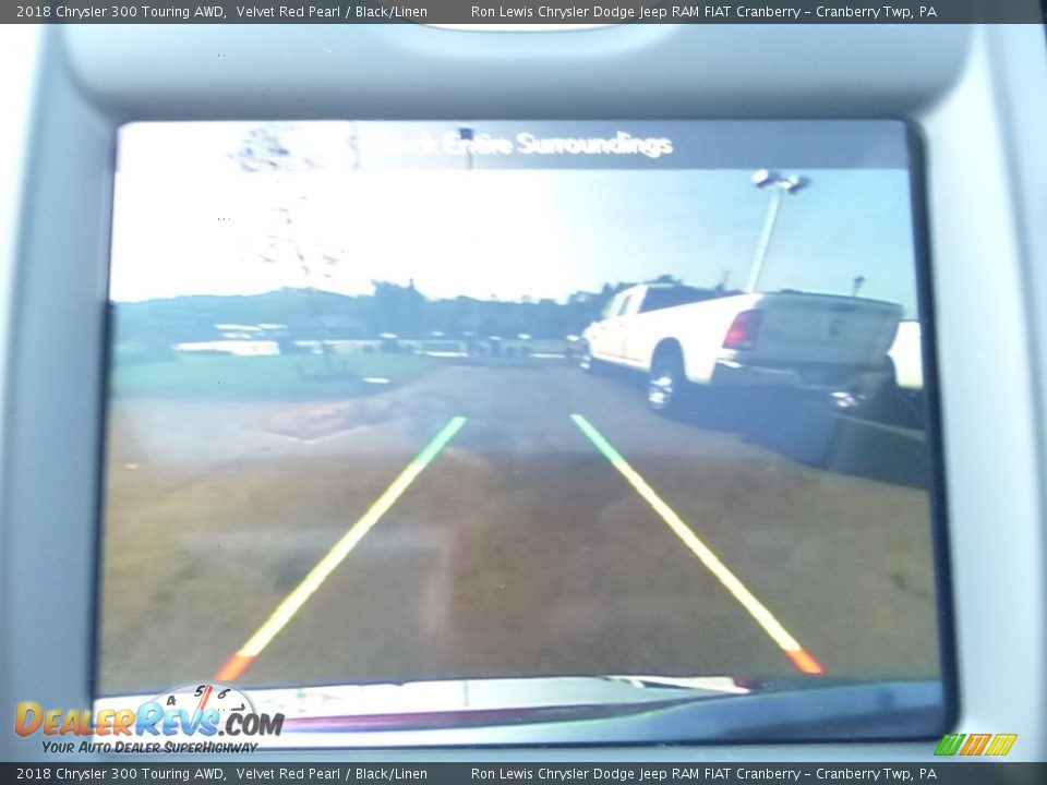 2018 Chrysler 300 Touring AWD Velvet Red Pearl / Black/Linen Photo #19
