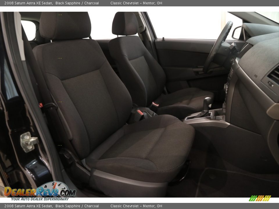 2008 Saturn Astra XE Sedan Black Sapphire / Charcoal Photo #10