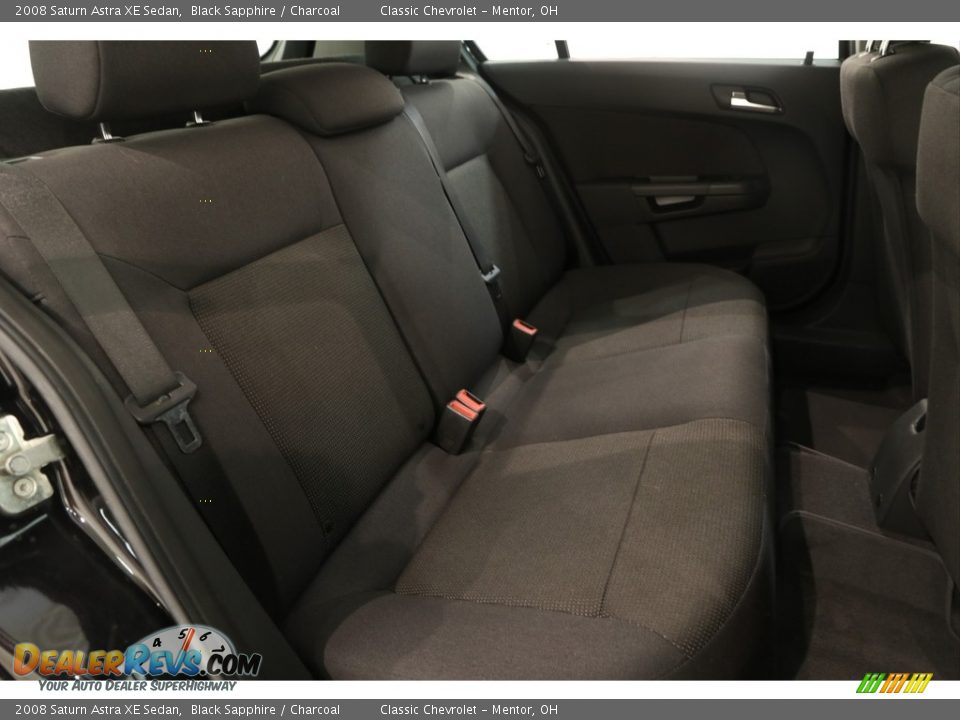 2008 Saturn Astra XE Sedan Black Sapphire / Charcoal Photo #11