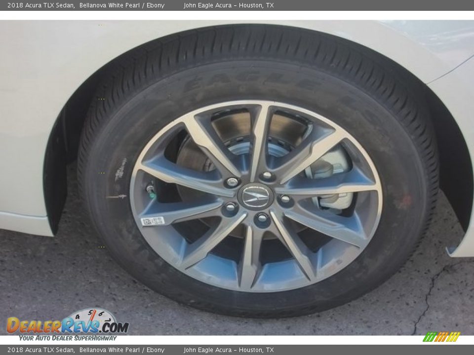 2018 Acura TLX Sedan Bellanova White Pearl / Ebony Photo #11