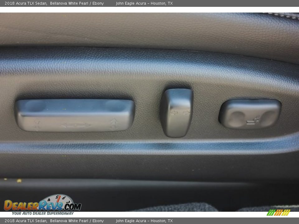 2018 Acura TLX Sedan Bellanova White Pearl / Ebony Photo #13