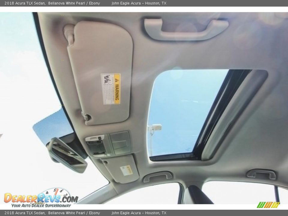 2018 Acura TLX Sedan Bellanova White Pearl / Ebony Photo #14