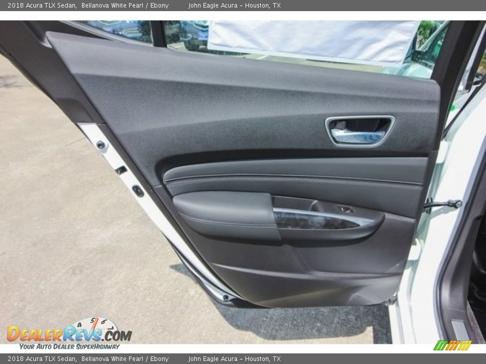 2018 Acura TLX Sedan Bellanova White Pearl / Ebony Photo #16