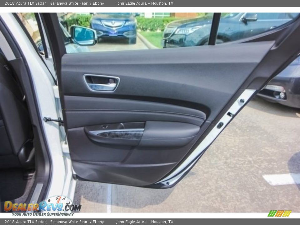2018 Acura TLX Sedan Bellanova White Pearl / Ebony Photo #19