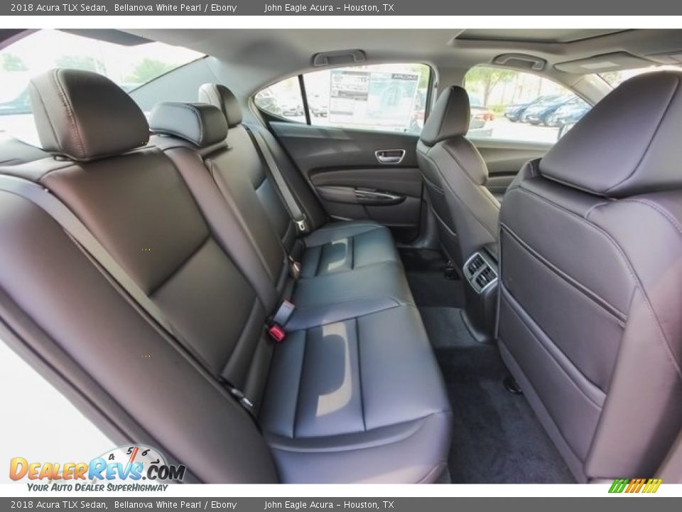 2018 Acura TLX Sedan Bellanova White Pearl / Ebony Photo #20