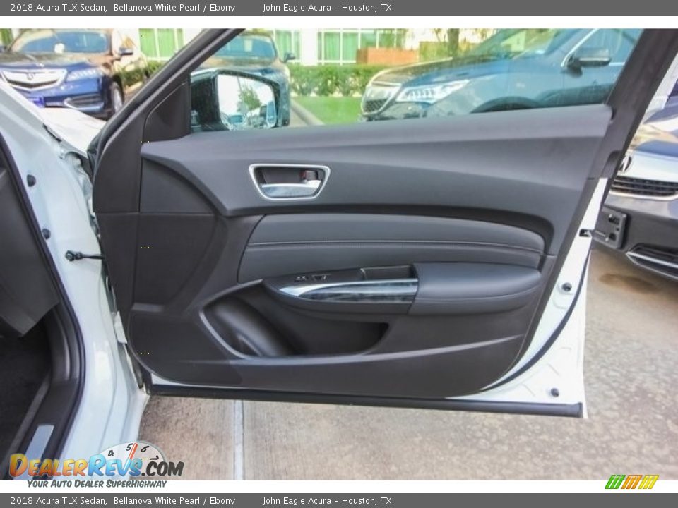 2018 Acura TLX Sedan Bellanova White Pearl / Ebony Photo #21