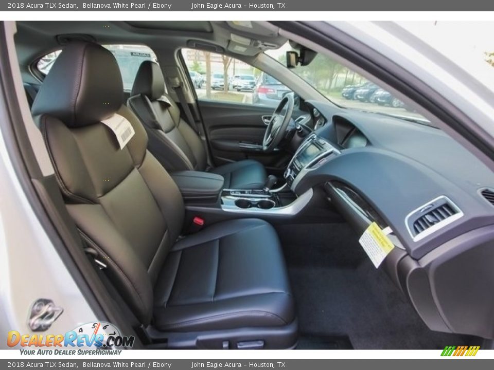2018 Acura TLX Sedan Bellanova White Pearl / Ebony Photo #22
