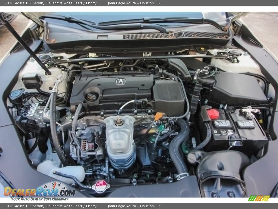 2018 Acura TLX Sedan Bellanova White Pearl / Ebony Photo #23