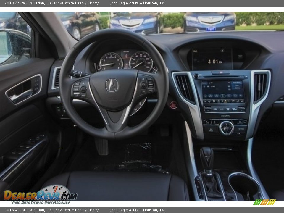 2018 Acura TLX Sedan Bellanova White Pearl / Ebony Photo #24