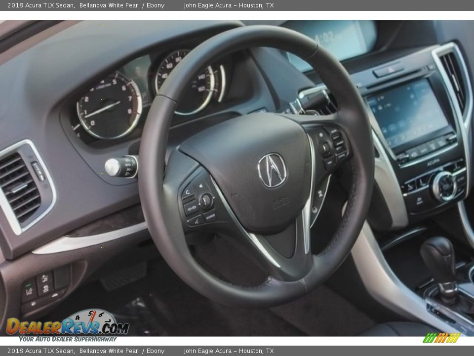 2018 Acura TLX Sedan Bellanova White Pearl / Ebony Photo #31