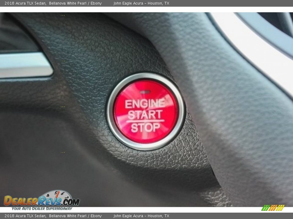 2018 Acura TLX Sedan Bellanova White Pearl / Ebony Photo #33