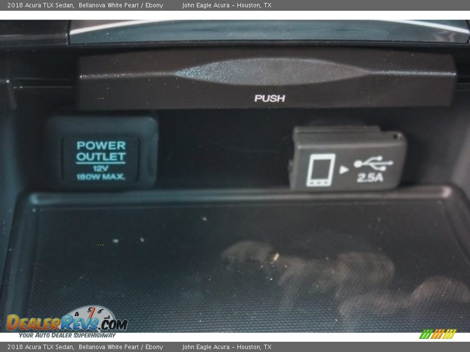 2018 Acura TLX Sedan Bellanova White Pearl / Ebony Photo #35