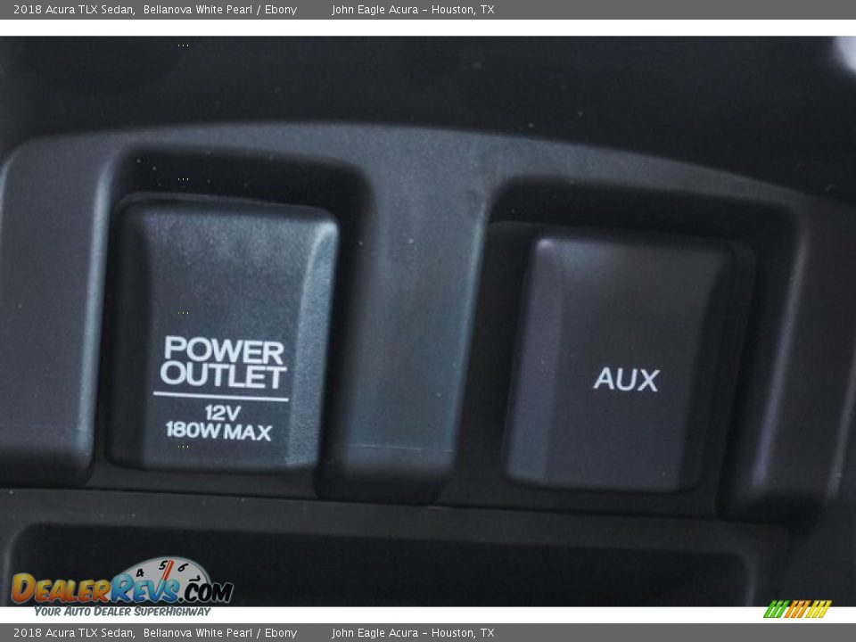 2018 Acura TLX Sedan Bellanova White Pearl / Ebony Photo #36