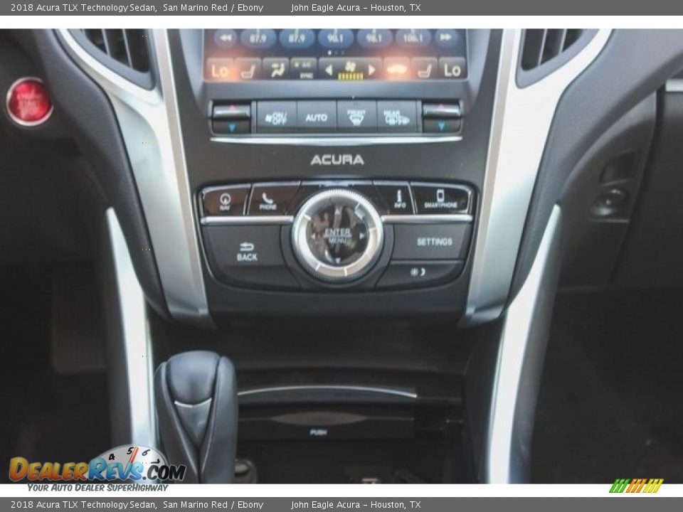 2018 Acura TLX Technology Sedan San Marino Red / Ebony Photo #32