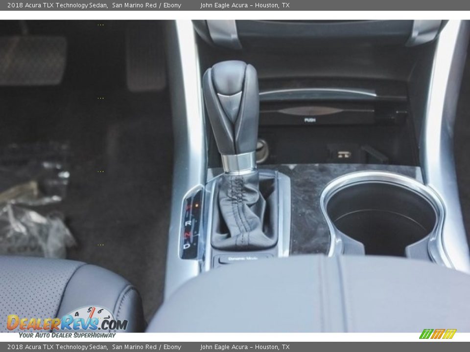 2018 Acura TLX Technology Sedan San Marino Red / Ebony Photo #33