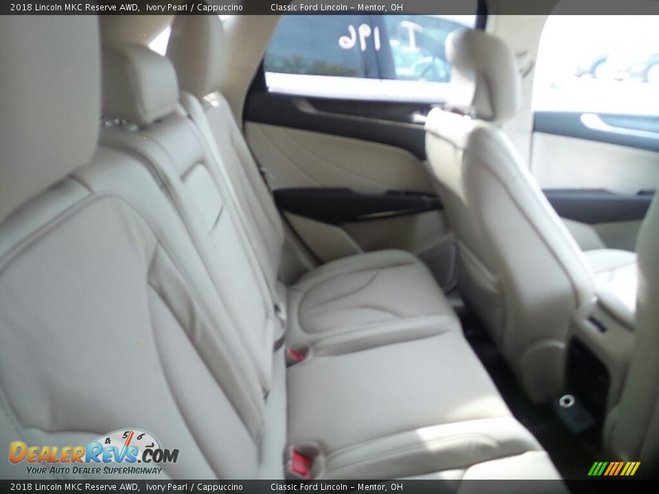 2018 Lincoln MKC Reserve AWD Ivory Pearl / Cappuccino Photo #5