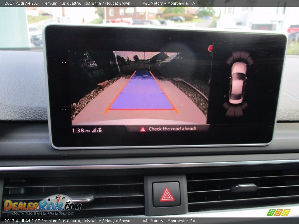 2017 Audi A4 2.0T Premium Plus quattro Ibis White / Nougat Brown Photo #17