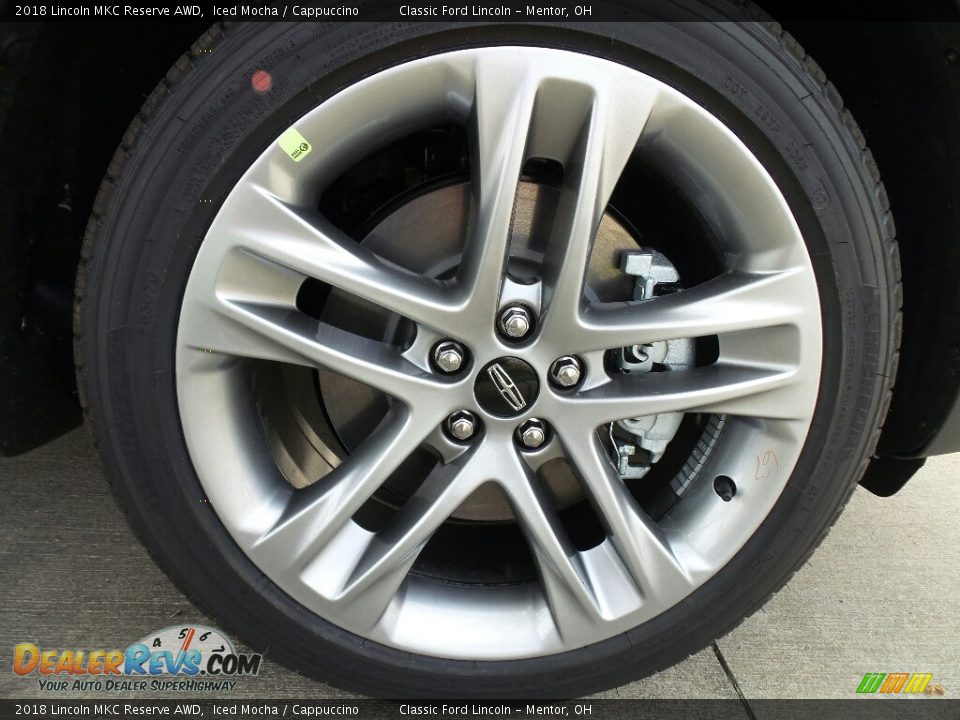 2018 Lincoln MKC Reserve AWD Wheel Photo #6