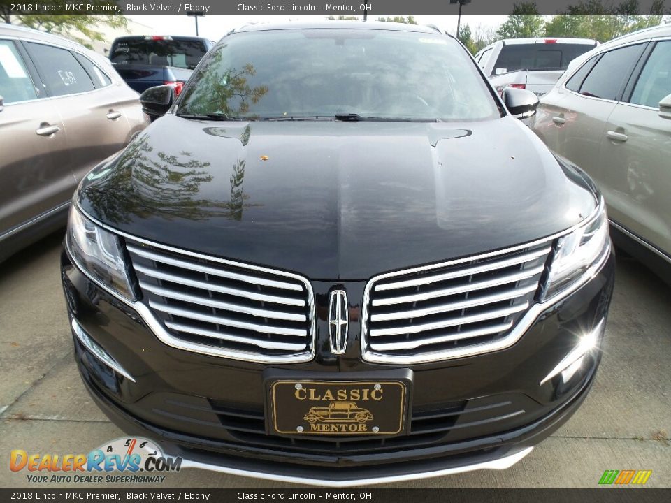 2018 Lincoln MKC Premier Black Velvet / Ebony Photo #2