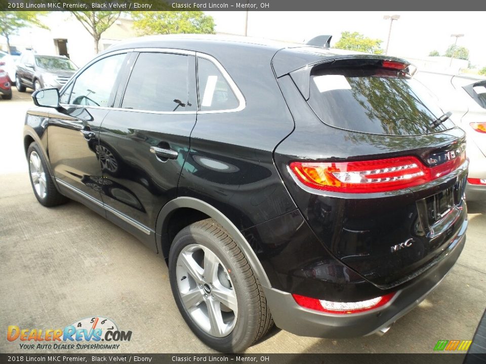 2018 Lincoln MKC Premier Black Velvet / Ebony Photo #3