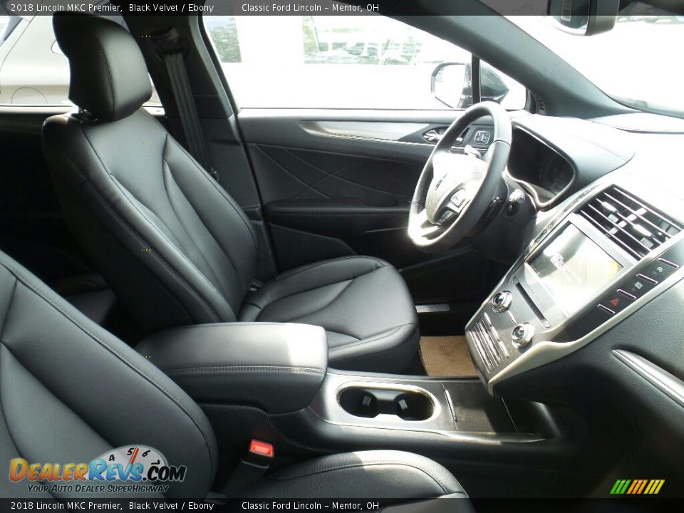 2018 Lincoln MKC Premier Black Velvet / Ebony Photo #4