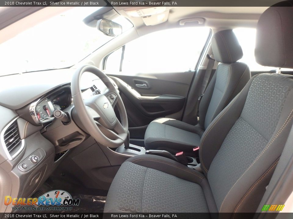 Jet Black Interior - 2018 Chevrolet Trax LS Photo #11