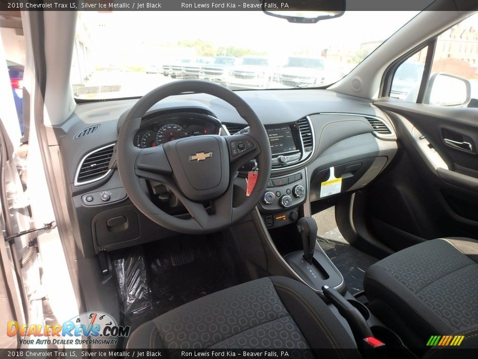 Jet Black Interior - 2018 Chevrolet Trax LS Photo #13