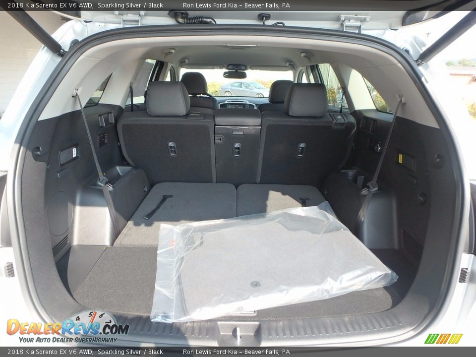 2018 Kia Sorento EX V6 AWD Sparkling Silver / Black Photo #4