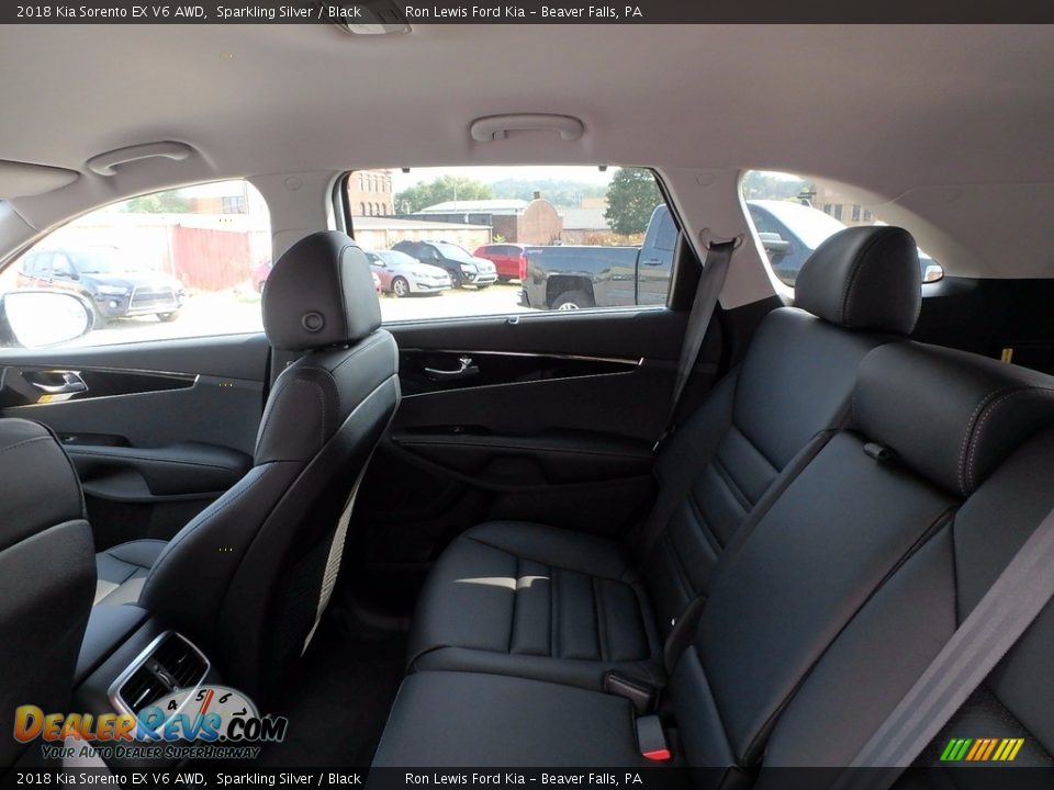 2018 Kia Sorento EX V6 AWD Sparkling Silver / Black Photo #12