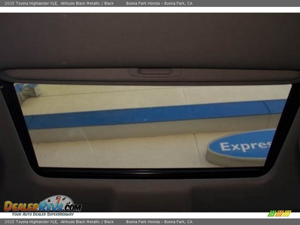 2015 Toyota Highlander XLE Attitude Black Metallic / Black Photo #13