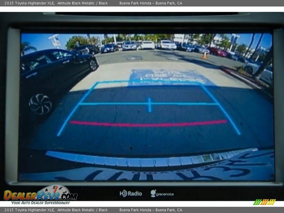 2015 Toyota Highlander XLE Attitude Black Metallic / Black Photo #24