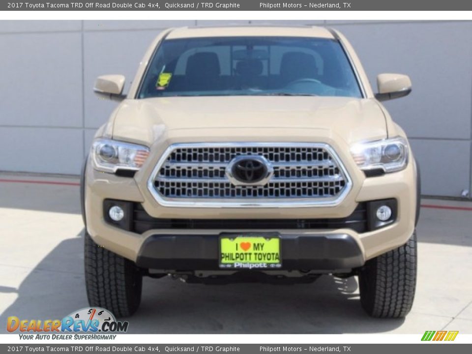 2017 Toyota Tacoma TRD Off Road Double Cab 4x4 Quicksand / TRD Graphite Photo #2