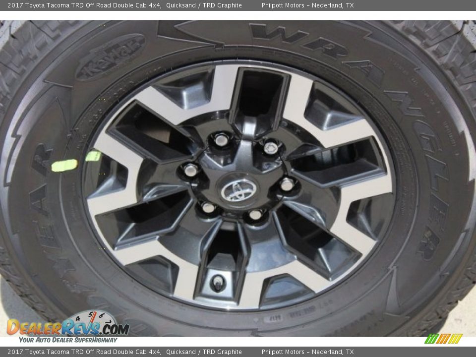 2017 Toyota Tacoma TRD Off Road Double Cab 4x4 Quicksand / TRD Graphite Photo #4