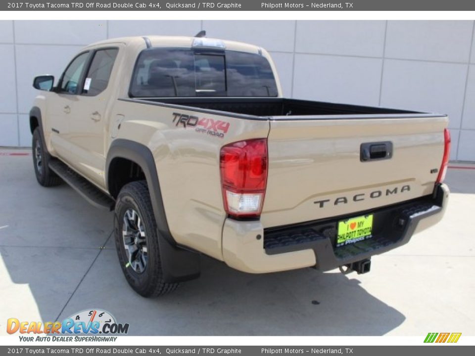 2017 Toyota Tacoma TRD Off Road Double Cab 4x4 Quicksand / TRD Graphite Photo #6