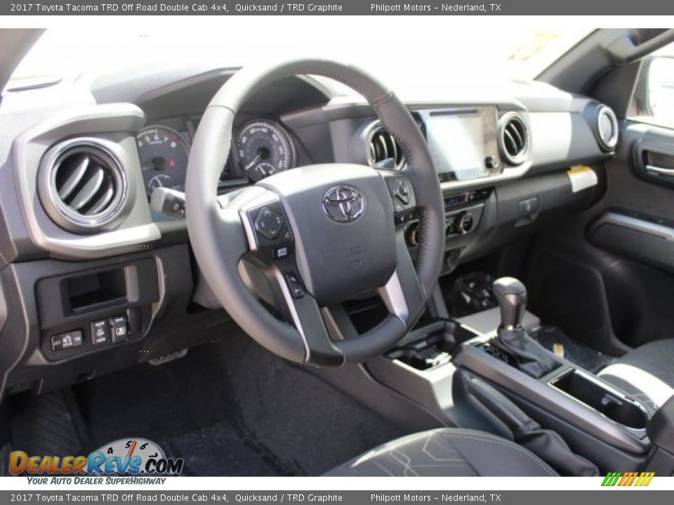 2017 Toyota Tacoma TRD Off Road Double Cab 4x4 Quicksand / TRD Graphite Photo #11