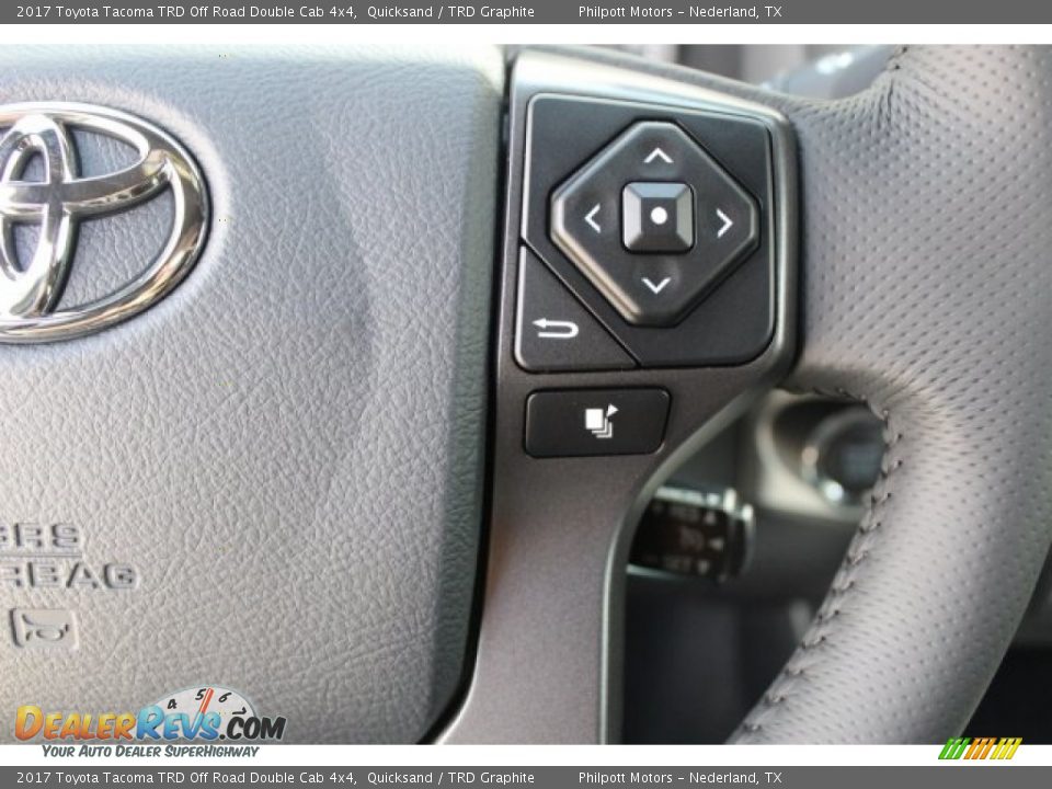 2017 Toyota Tacoma TRD Off Road Double Cab 4x4 Quicksand / TRD Graphite Photo #19