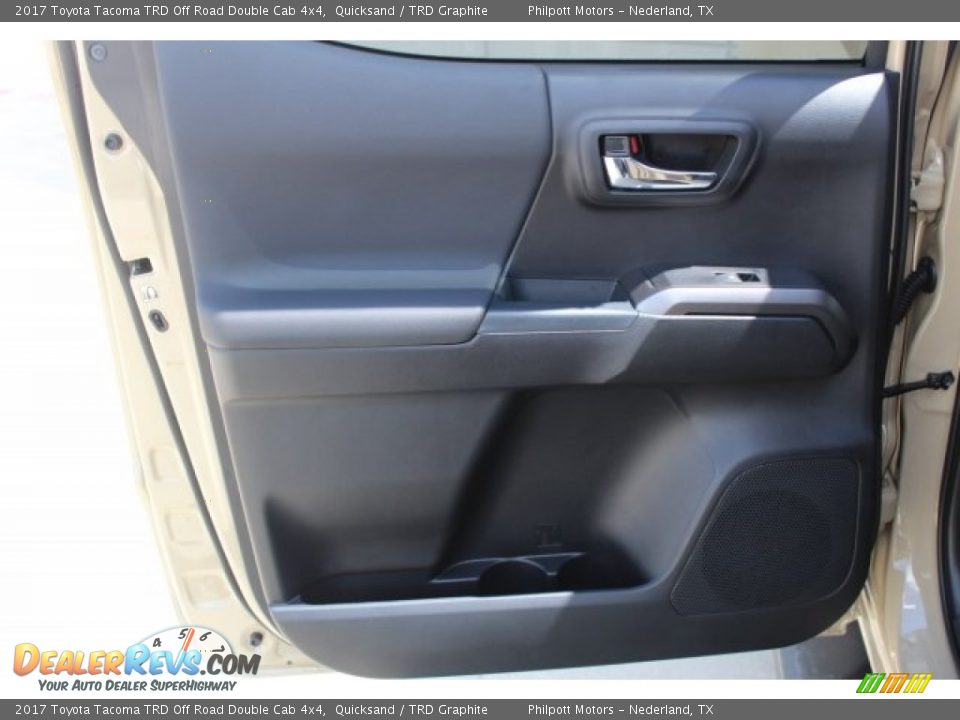 2017 Toyota Tacoma TRD Off Road Double Cab 4x4 Quicksand / TRD Graphite Photo #21