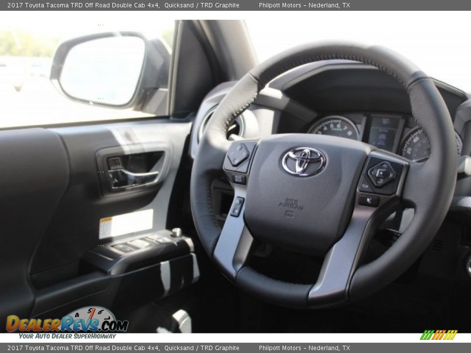 2017 Toyota Tacoma TRD Off Road Double Cab 4x4 Quicksand / TRD Graphite Photo #24