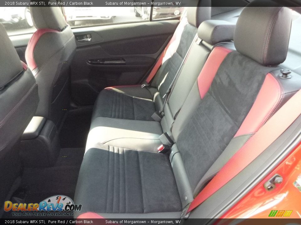 Rear Seat of 2018 Subaru WRX STI Photo #15