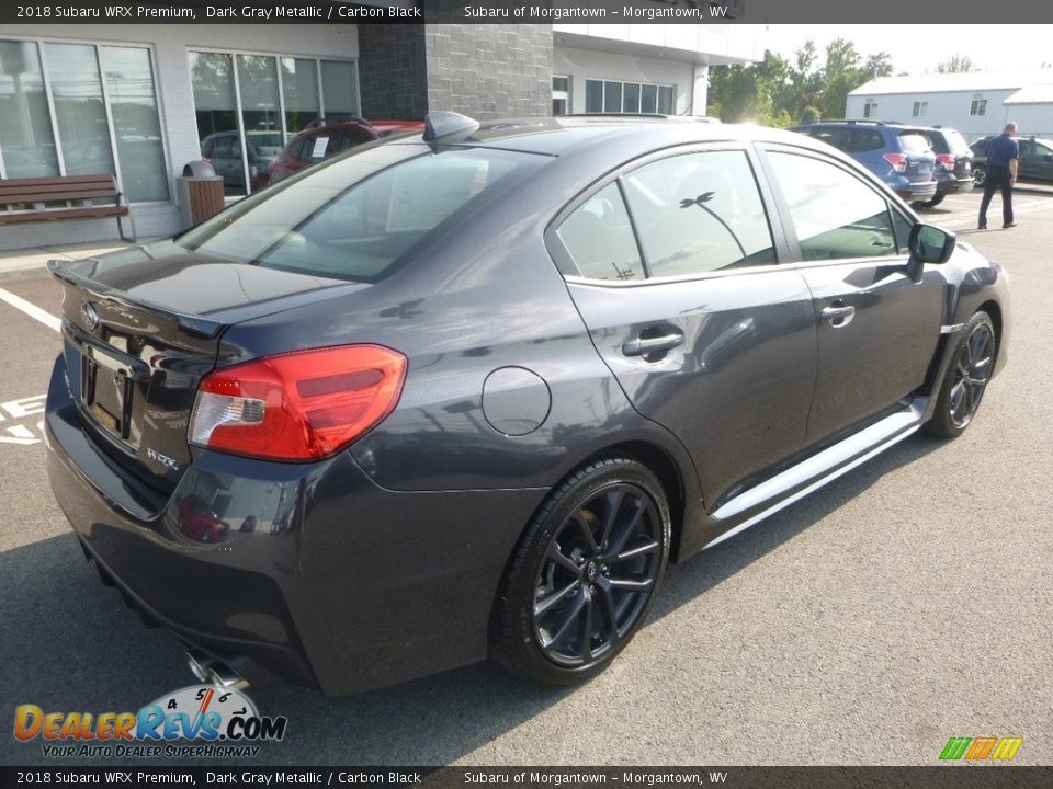 2018 Subaru WRX Premium Dark Gray Metallic / Carbon Black Photo #4