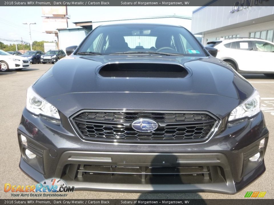 2018 Subaru WRX Premium Dark Gray Metallic / Carbon Black Photo #9