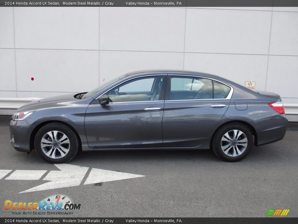 2014 Honda Accord LX Sedan Modern Steel Metallic / Gray Photo #2