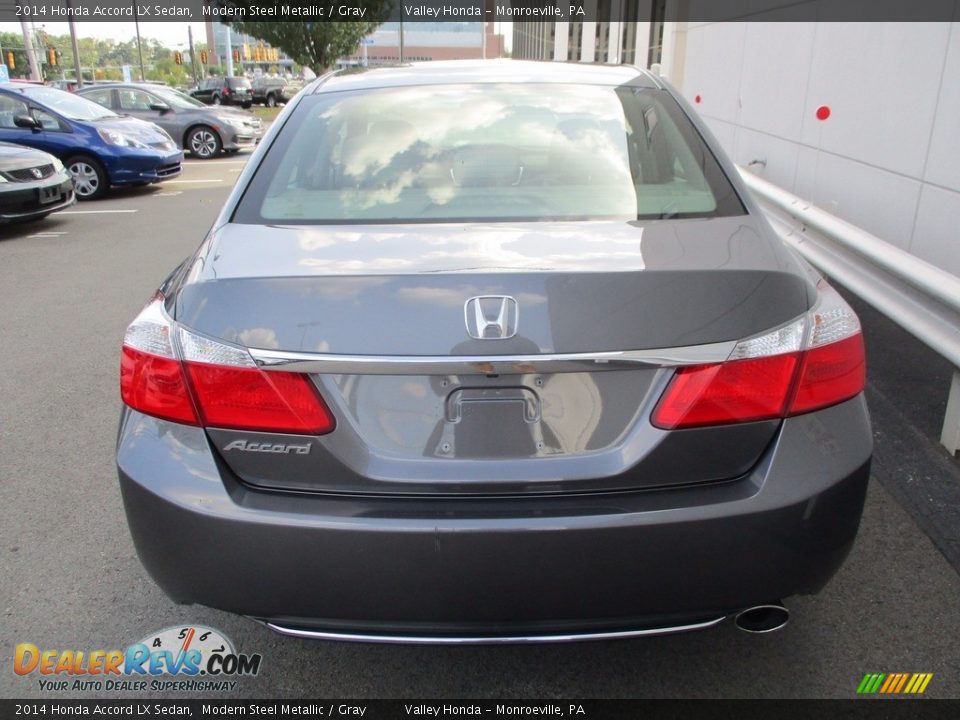 2014 Honda Accord LX Sedan Modern Steel Metallic / Gray Photo #4