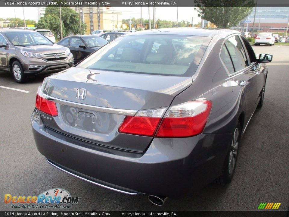 2014 Honda Accord LX Sedan Modern Steel Metallic / Gray Photo #5