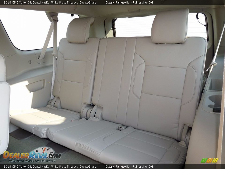 Rear Seat of 2018 GMC Yukon XL Denali 4WD Photo #9
